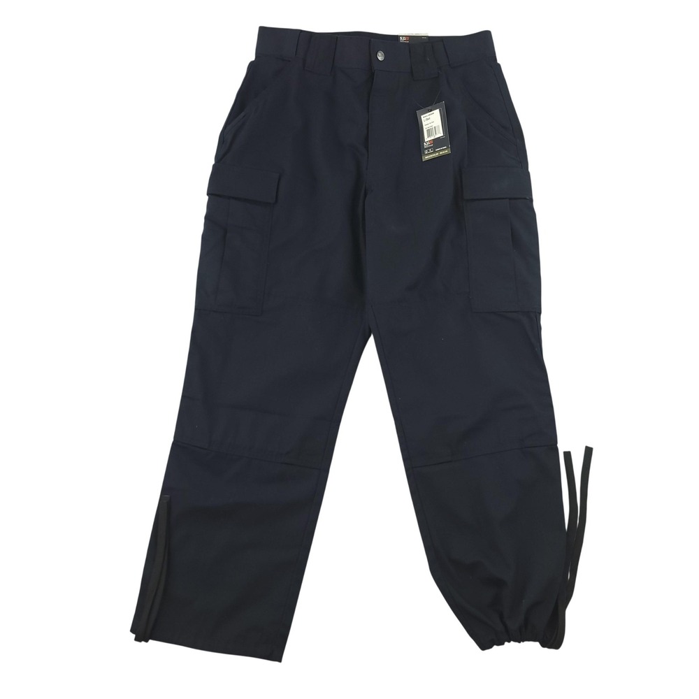 5.11 Tactical Pants Mens 36x30 Blue Ripstop TDU Cargo Relaxed Fit Duty